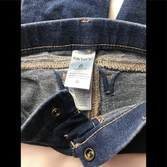 CARTERS stretch pants & CIRCO jean skirt 6M - Picture 10 of 10